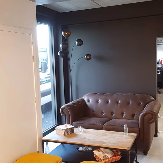 RAL Classic Traffic black RAL 9017 living room