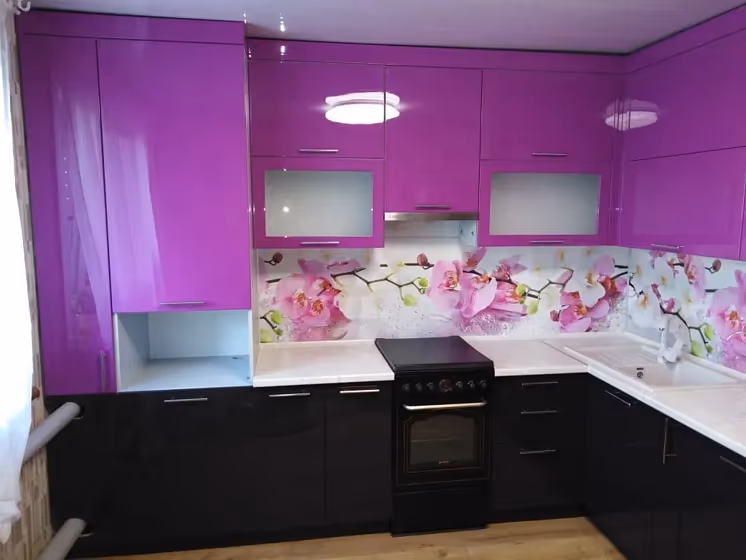 RAL Classic Traffic purple RAL 4006 kitchen cabinets