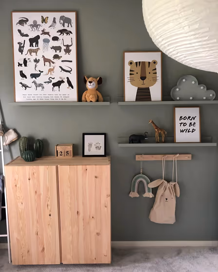 Jotun Treasure children's room interior