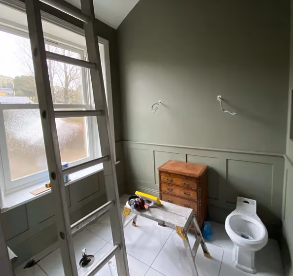 Treron bathroom color review