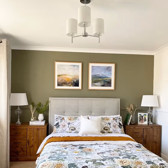 Treron bedroom paint