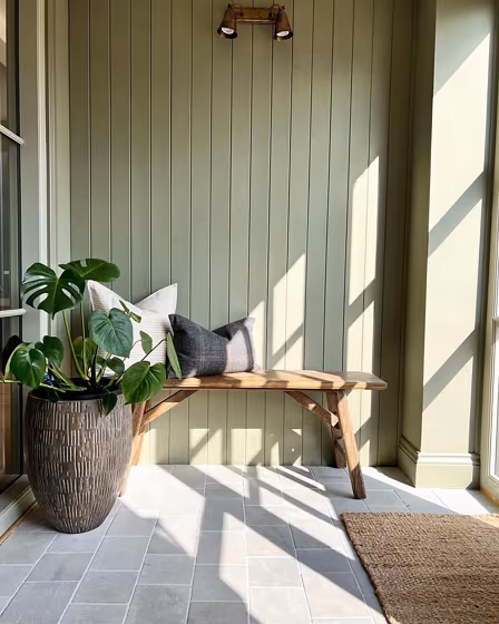 Farrow and Ball Treron hallway paint review