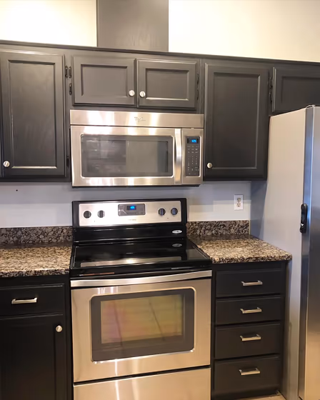 Tricorn Black Kitchen Cabinets