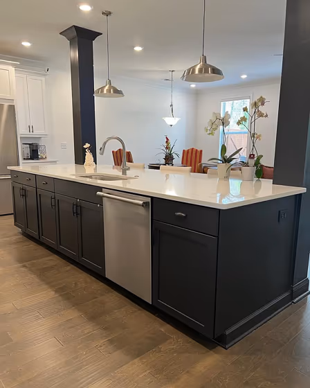 Sherwin Williams Tricorn Black Kitchen Cabinets