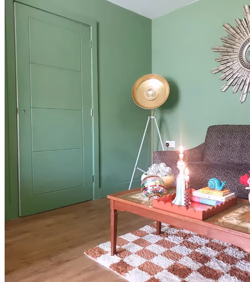 Valspar Cool Pine living room color