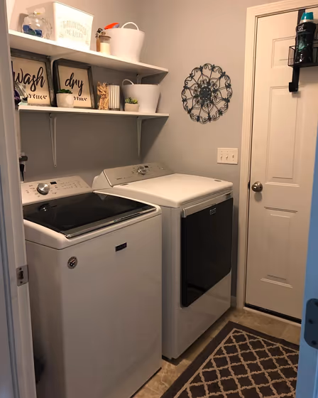 Valspar Gravity laundry room color
