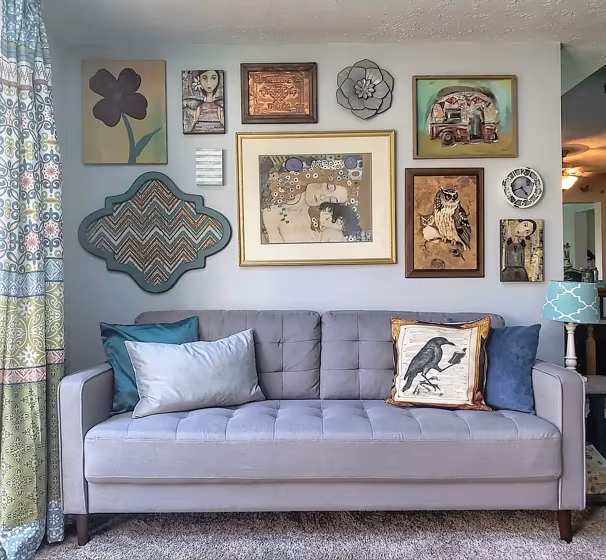 Valspar Gravity living room interior