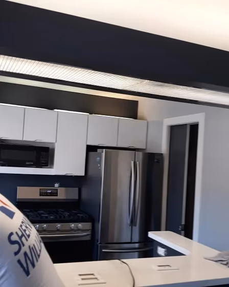 Valspar Gravity kitchen color