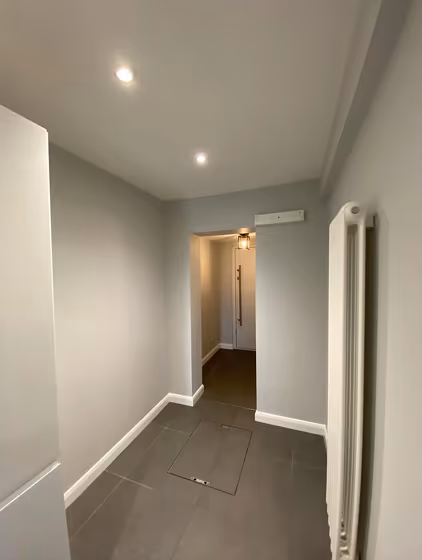 Valspar Gray Morn wall paint color