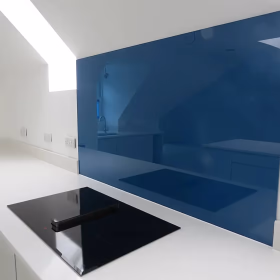 Dulux Venetian Crystal 2 kitchen splashback