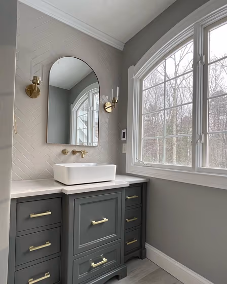 Sw Westchester Gray Bathroom Vanity