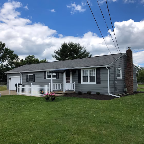 Westchester Gray House Exterior