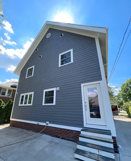 Westchester Gray House Exterior