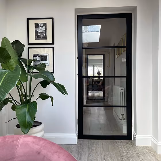 Scandinavian white interior with Wevet color