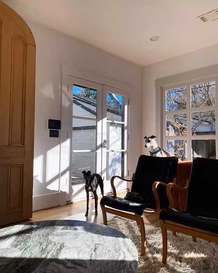 Farrow and Ball Wevet 273 living room