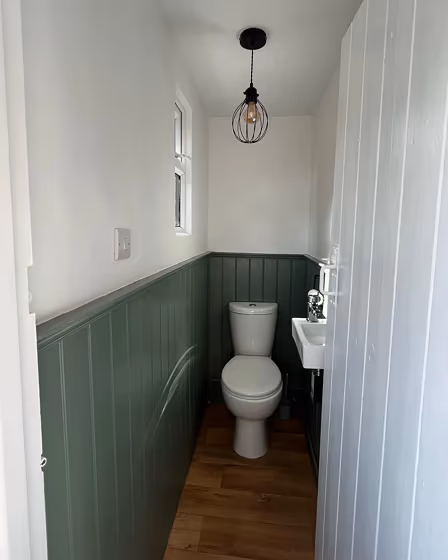 Farrow and Ball Wevet 273 bathroom