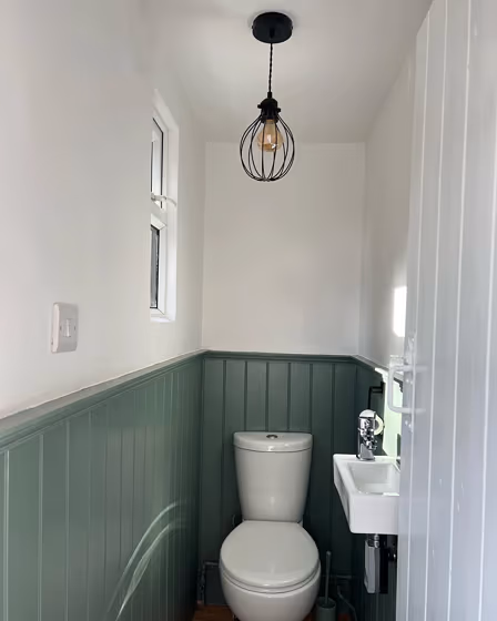 Farrow and Ball Wevet 273 bathroom