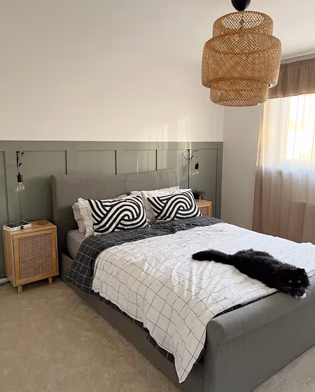 Farrow and Ball Wevet 273 bedroom