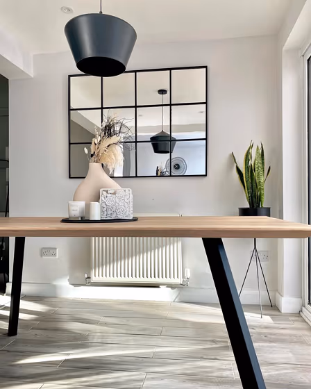 Farrow and Ball Wevet 273 living room