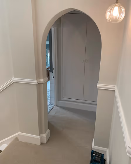 Farrow and Ball Wevet 273 hallway