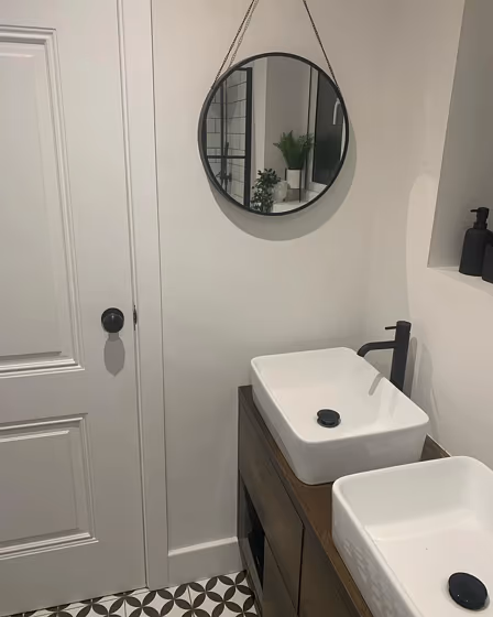 Farrow and Ball Wevet 273 bathroom