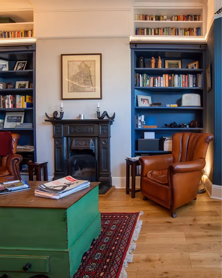 Farrow and Ball Wevet 273 living room