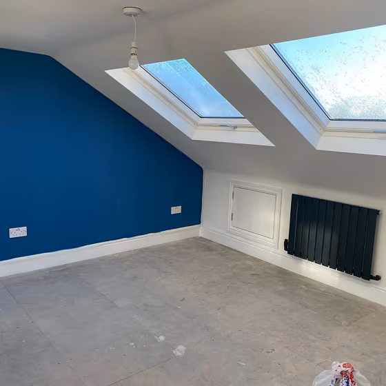 Dulux Wild Water 2 accent wall paint