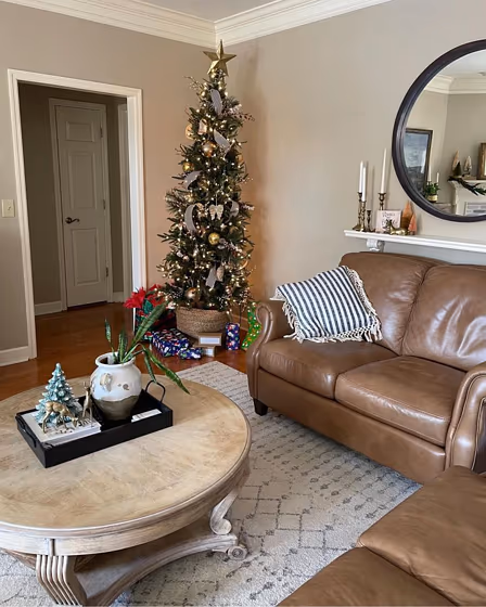 Sherwin Williams Windsor Greige Living Room