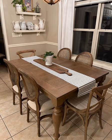 Windsor Greige Dining Room