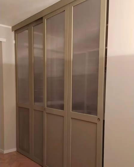 RAL Classic Yellow grey RAL 7034 cabinets