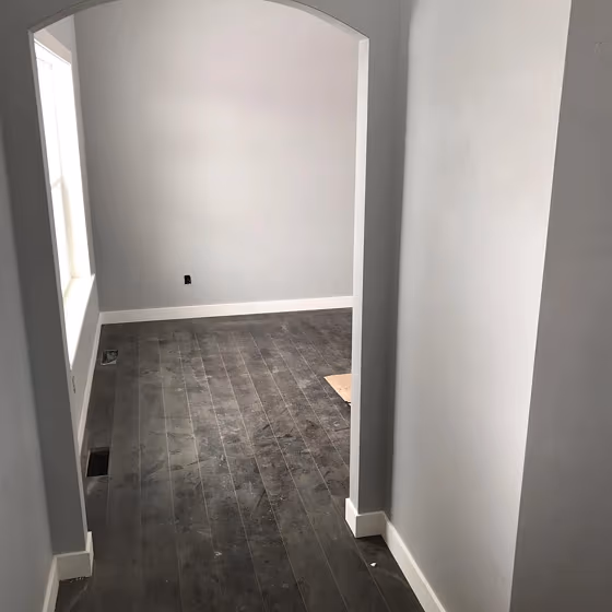 Sherwin Williams Zircon Living Room