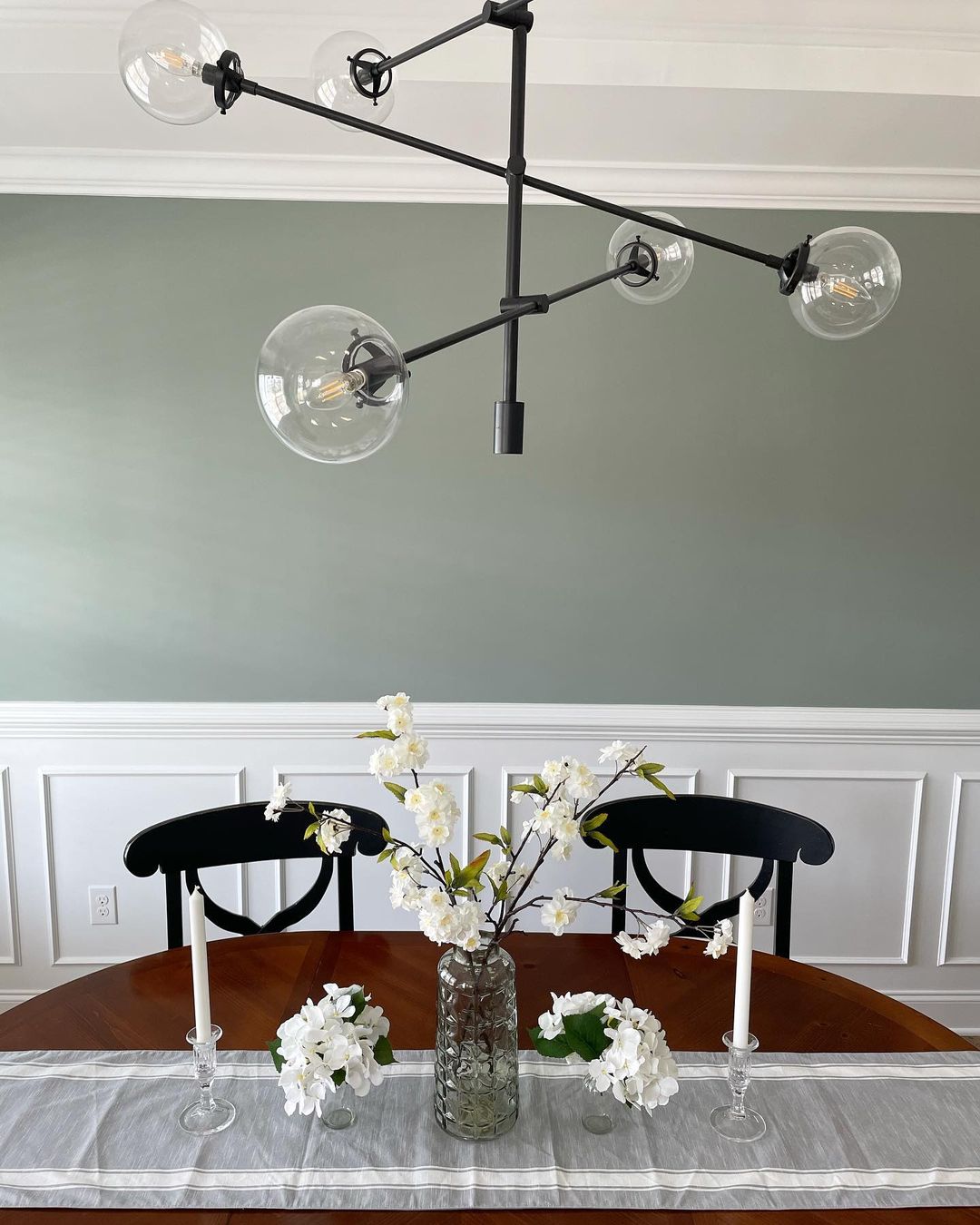 Dusted green color by Sherwin Williams Acazia Haze