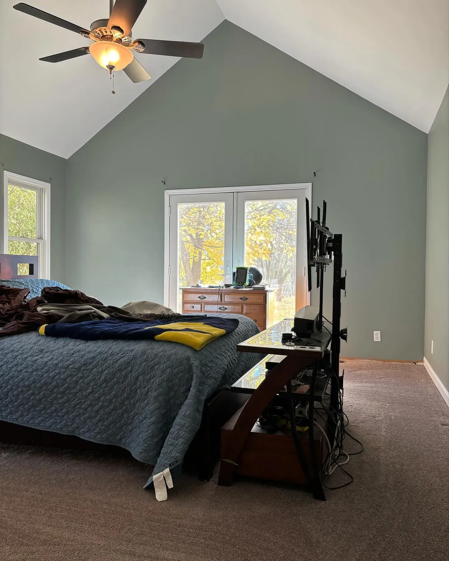 SW 9132 bedroom paint review