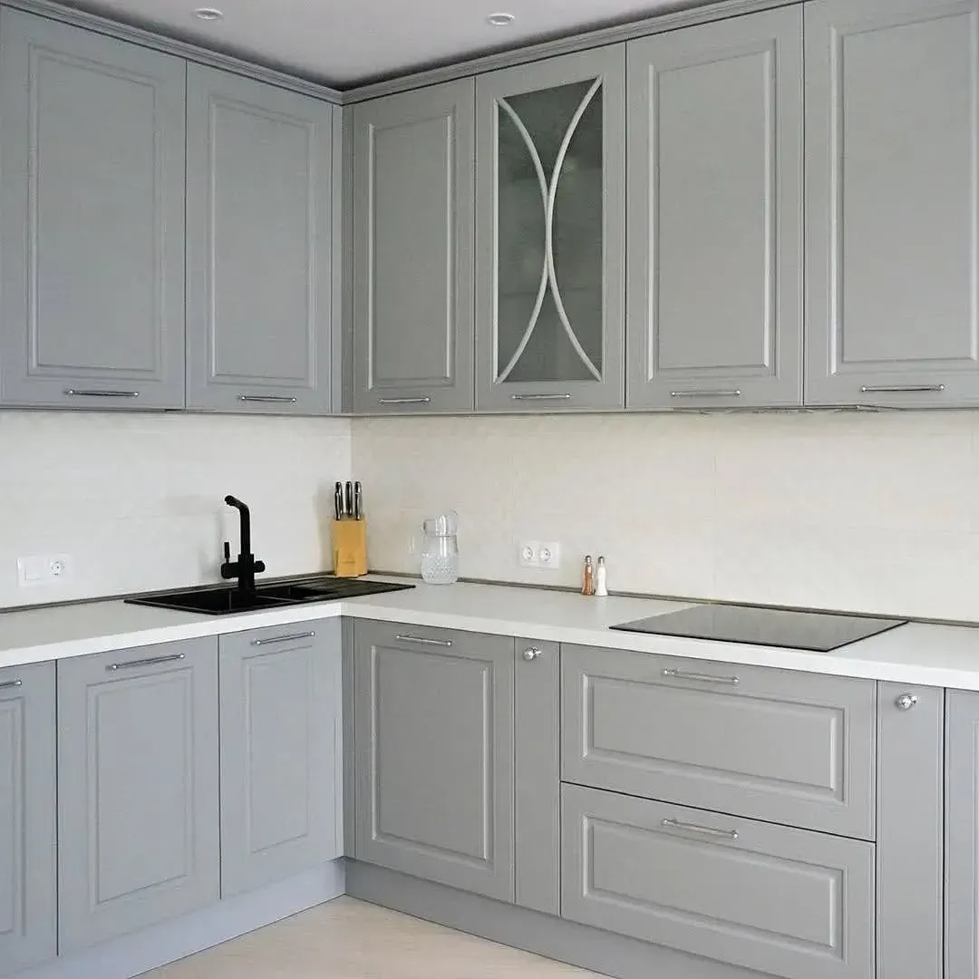 RAL 7038 kitchen cabinets paint