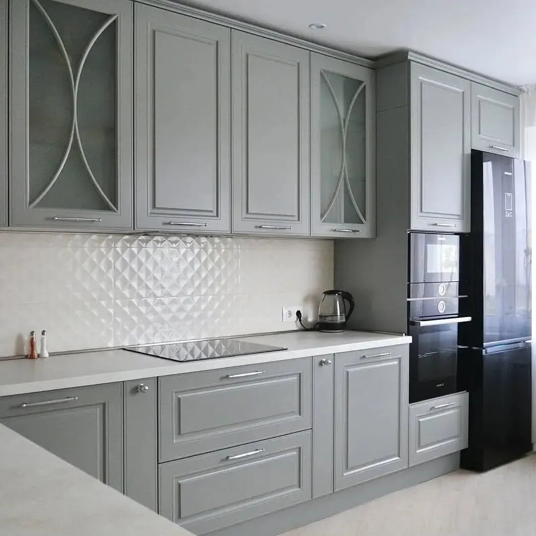 RAL 7038 kitchen cabinets color
