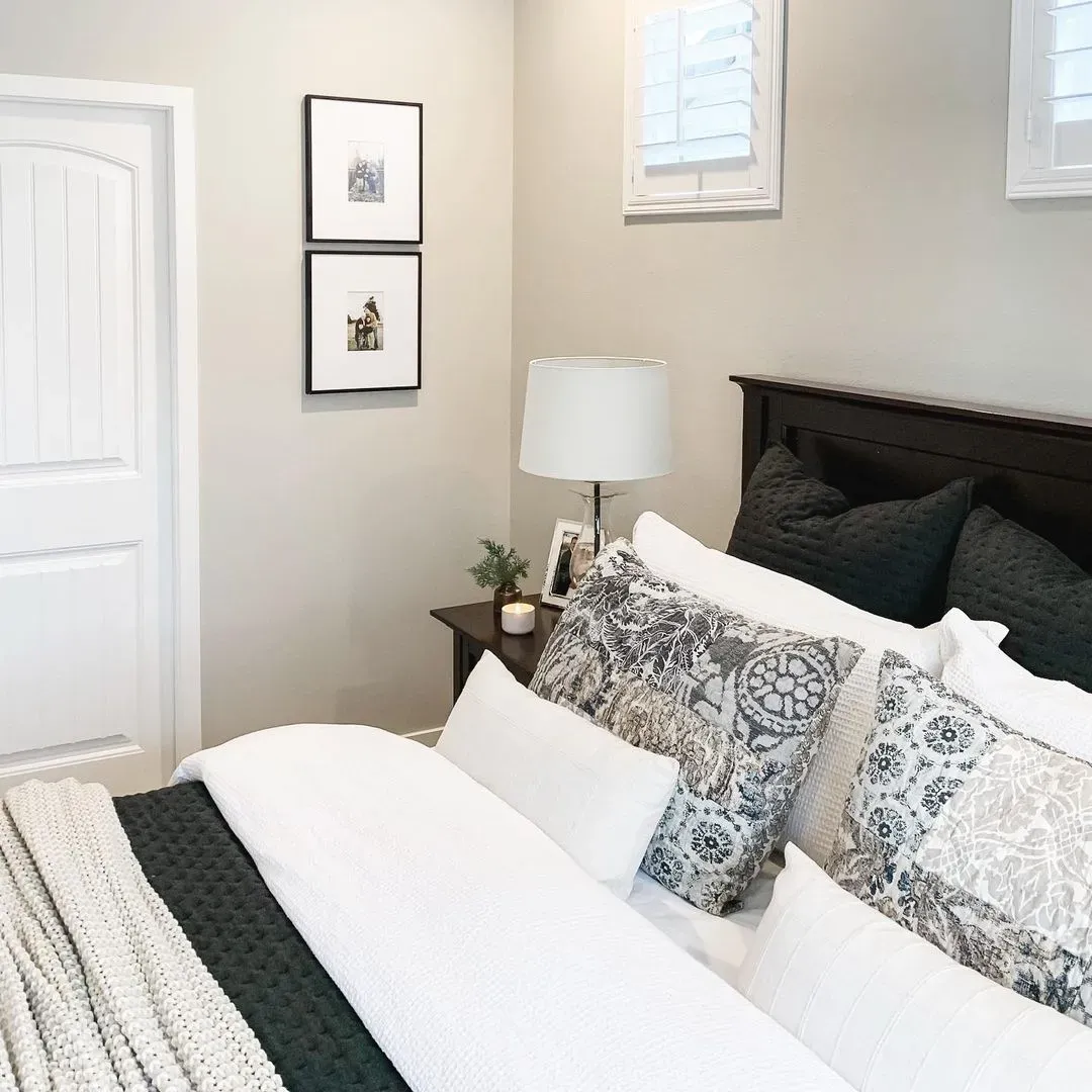 Sherwin Williams SW 7029 bedroom 