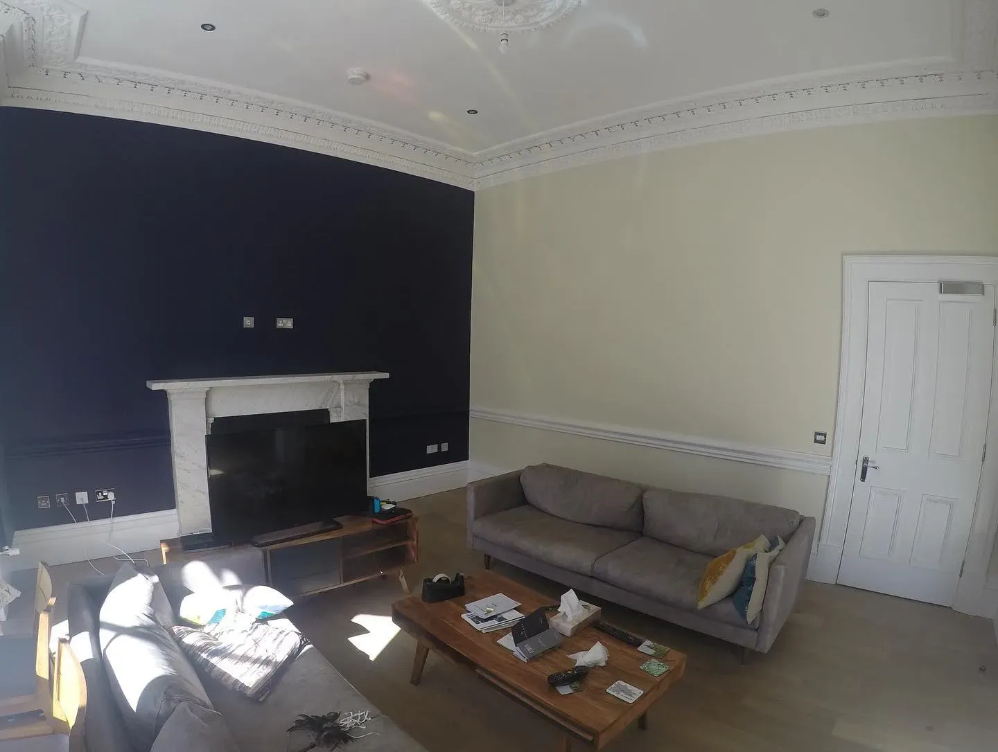 Dulux Barley Twist living room color review