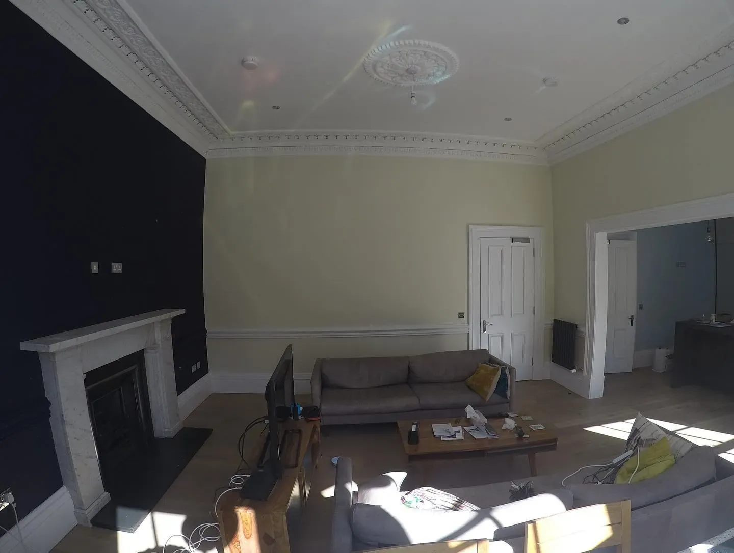 Dulux Barley Twist living room picture