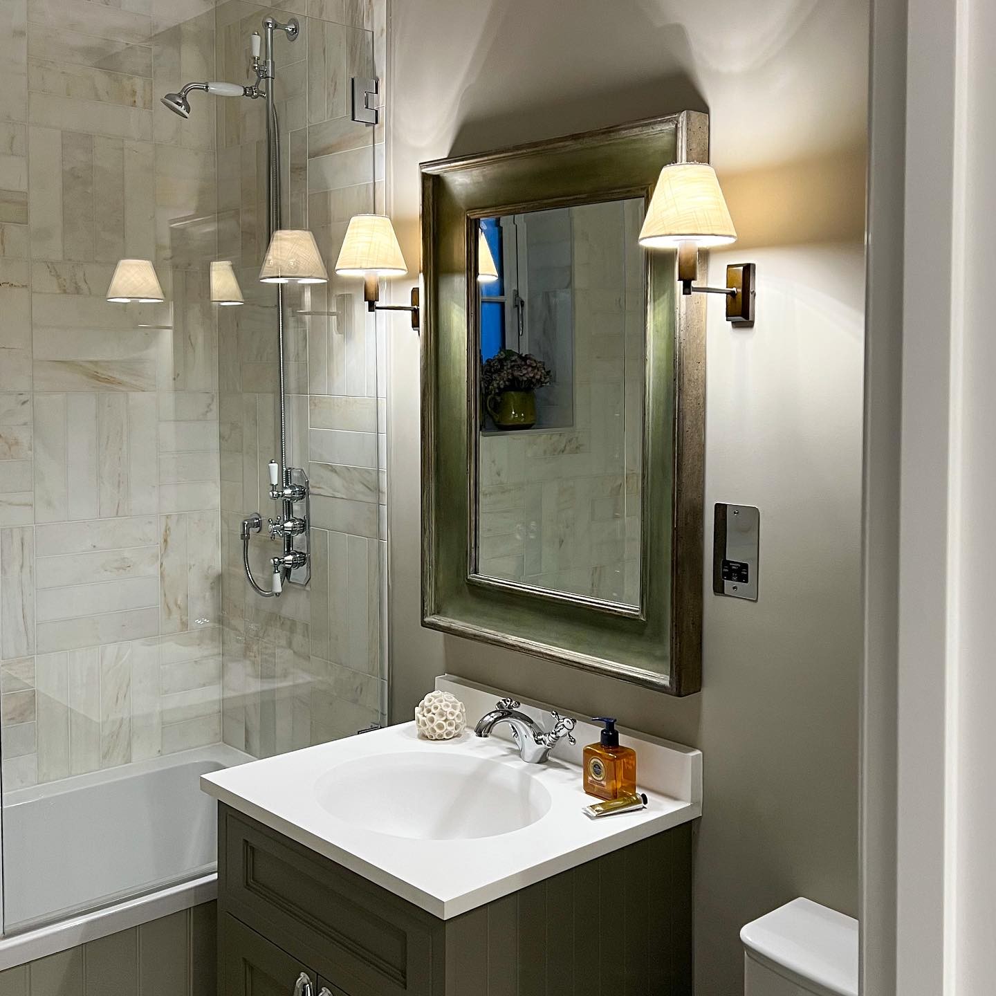 Stylish bathroom interior Hardwick White review