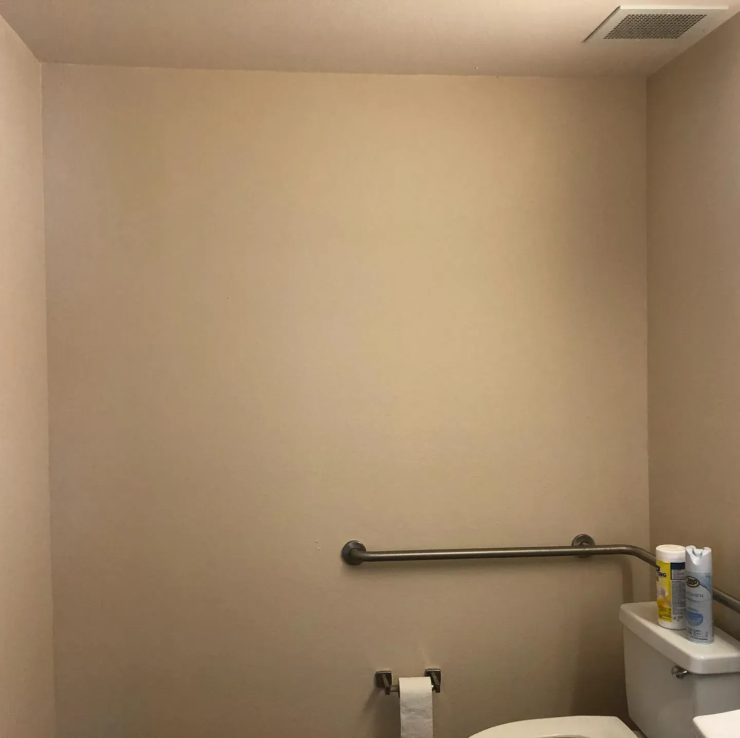 Behr Adobe Sand bathroom color