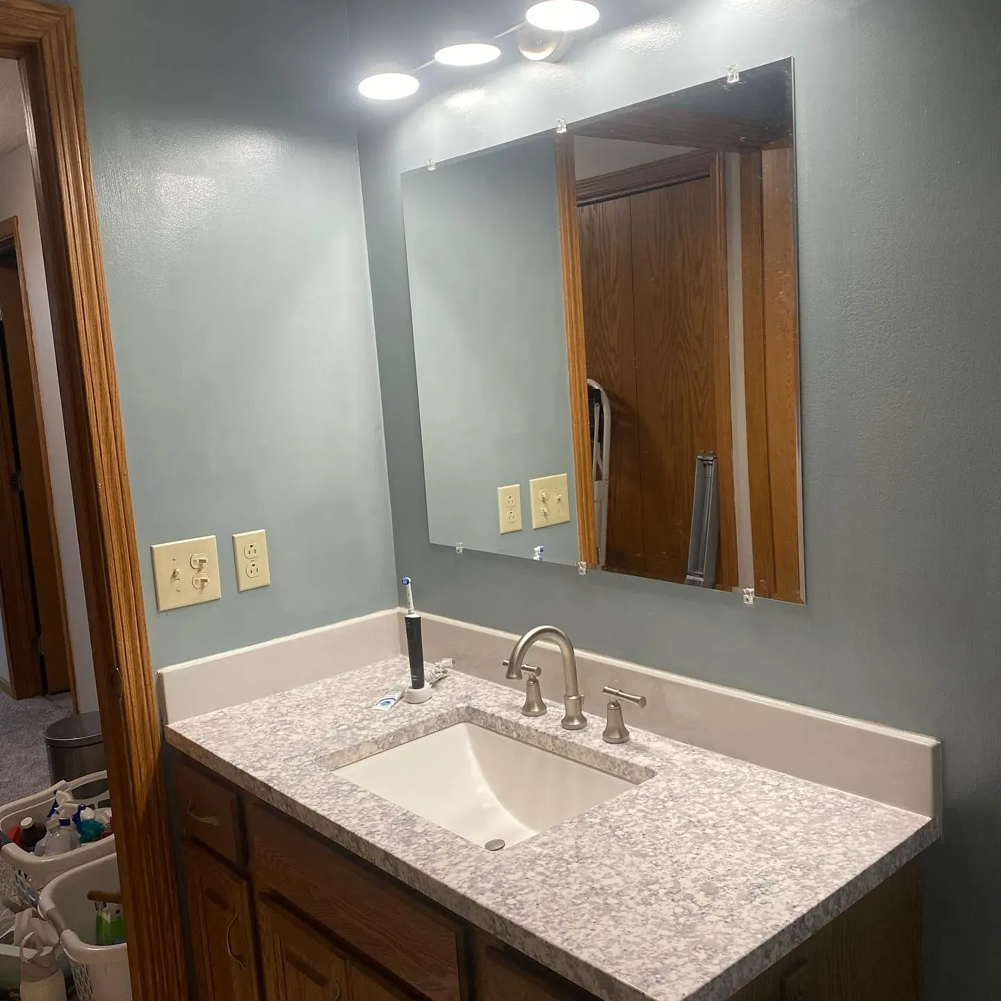 Behr Agave bathroom color