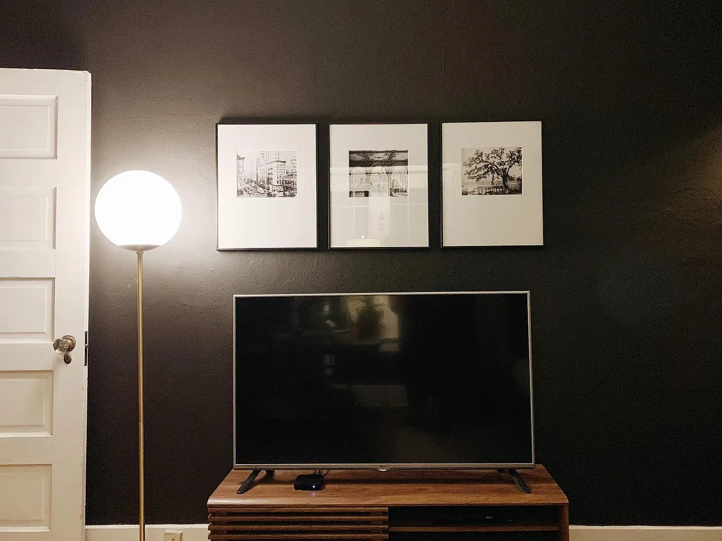 Black Mocha living room interior