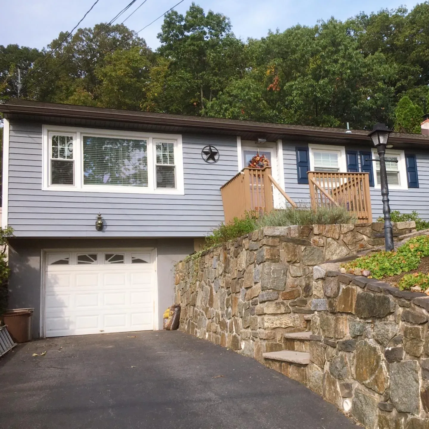 Behr Dark Pewter house exterior color