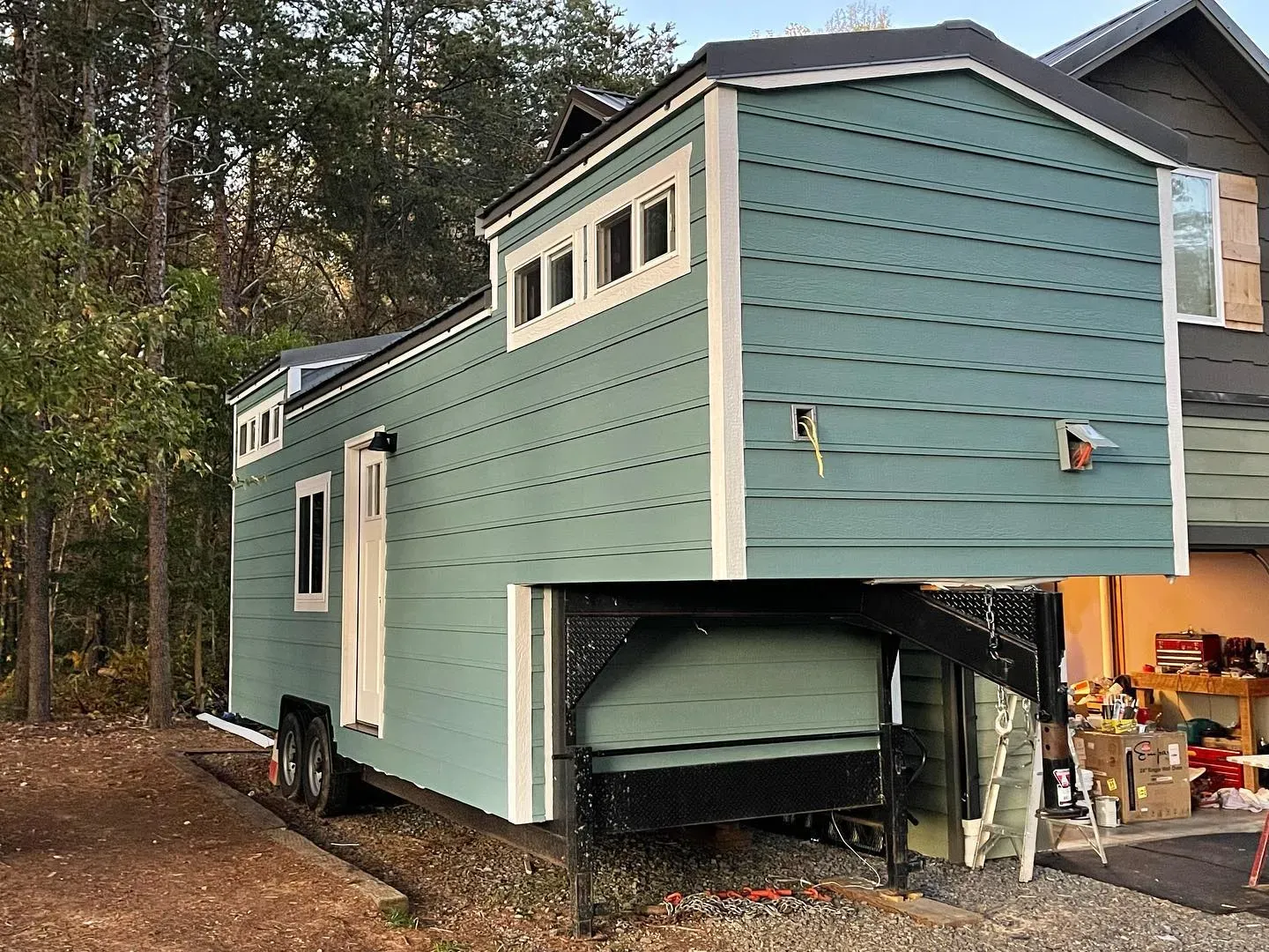 Behr Dragonfly house exterior paint