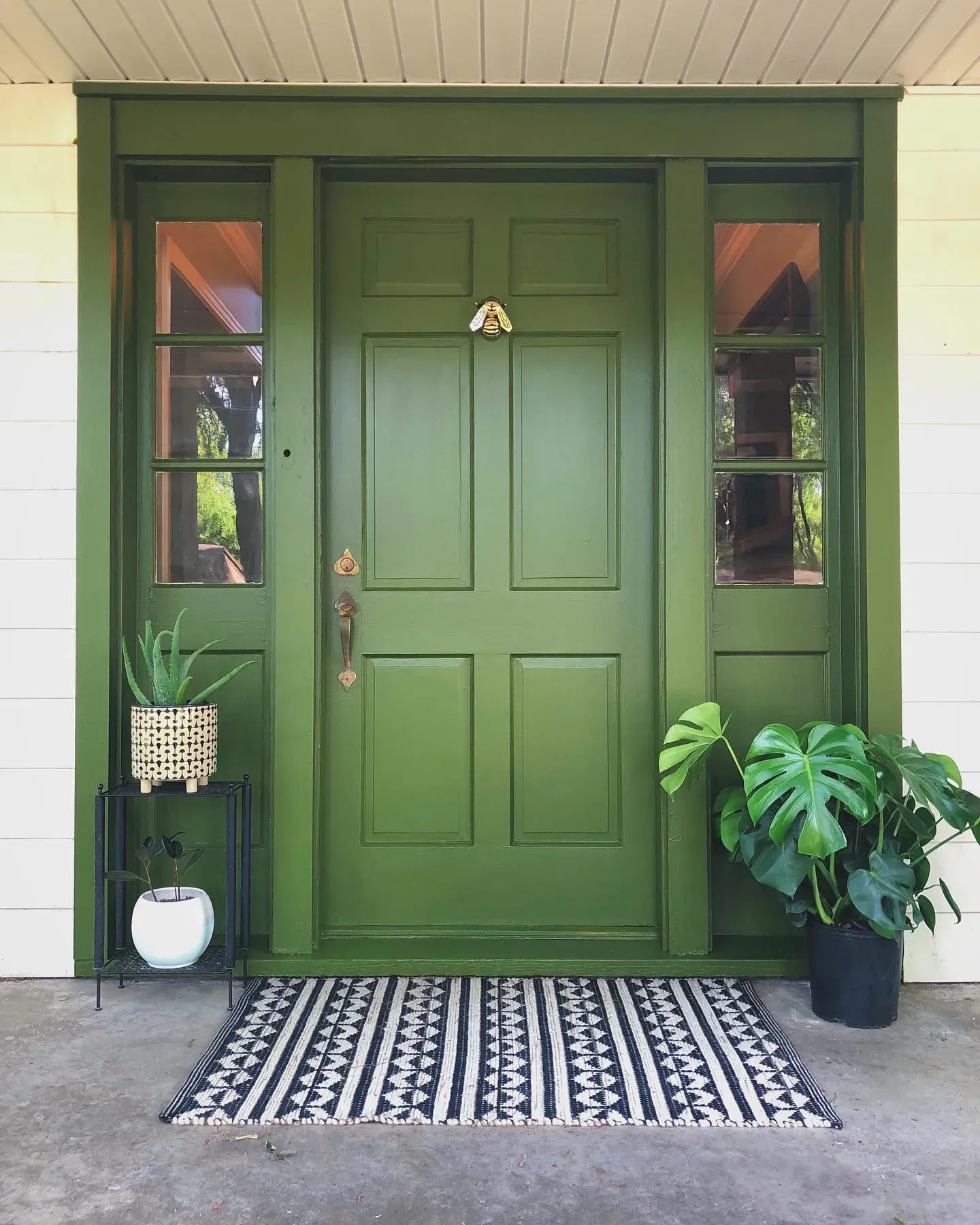 Behr Eastern Bamboo front door color