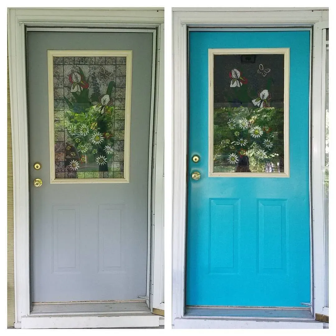 Behr Fiji front door color