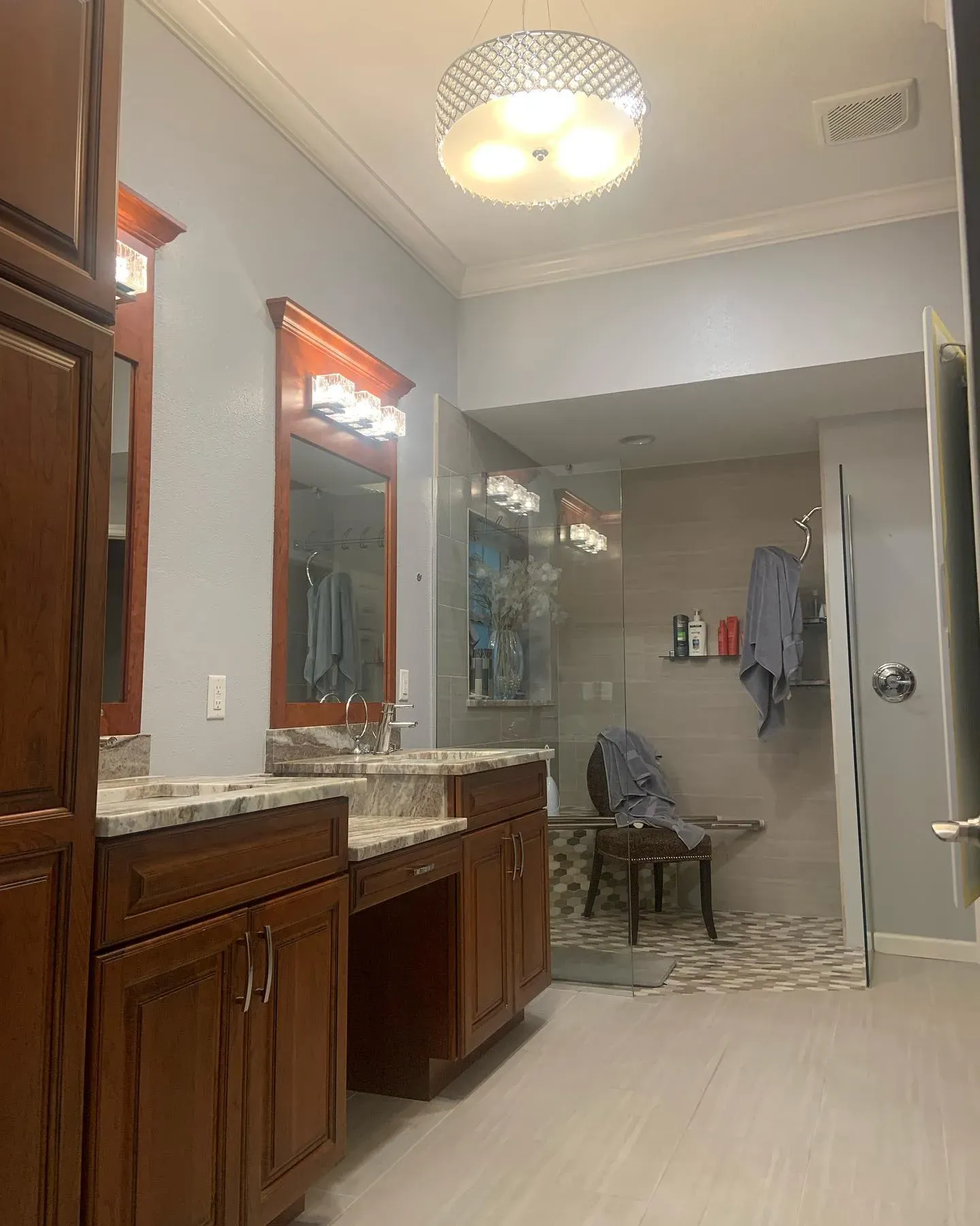 Behr Galactic Tint bathroom color