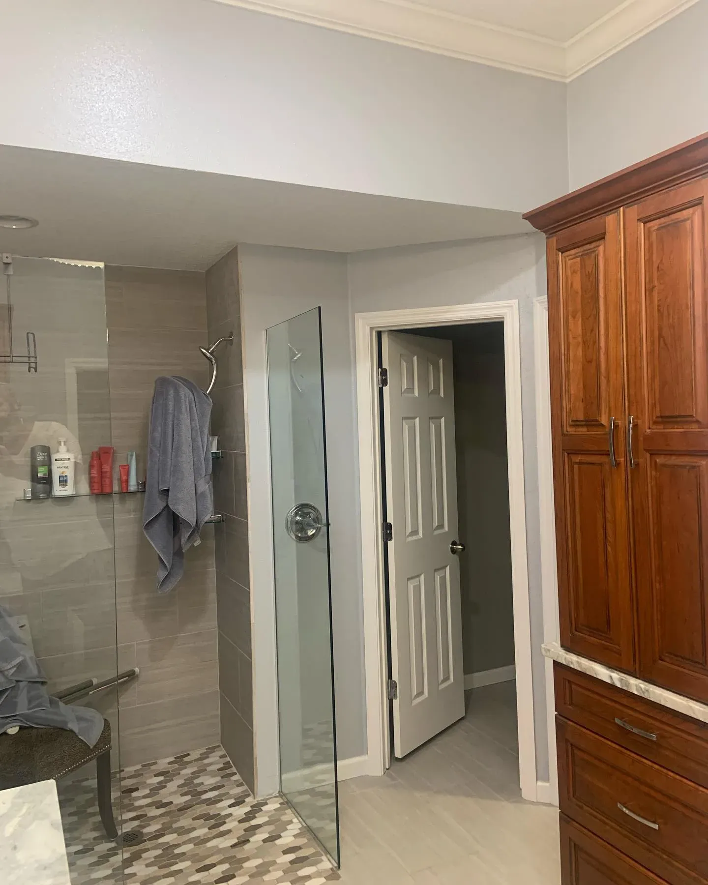 Behr Galactic Tint bathroom review