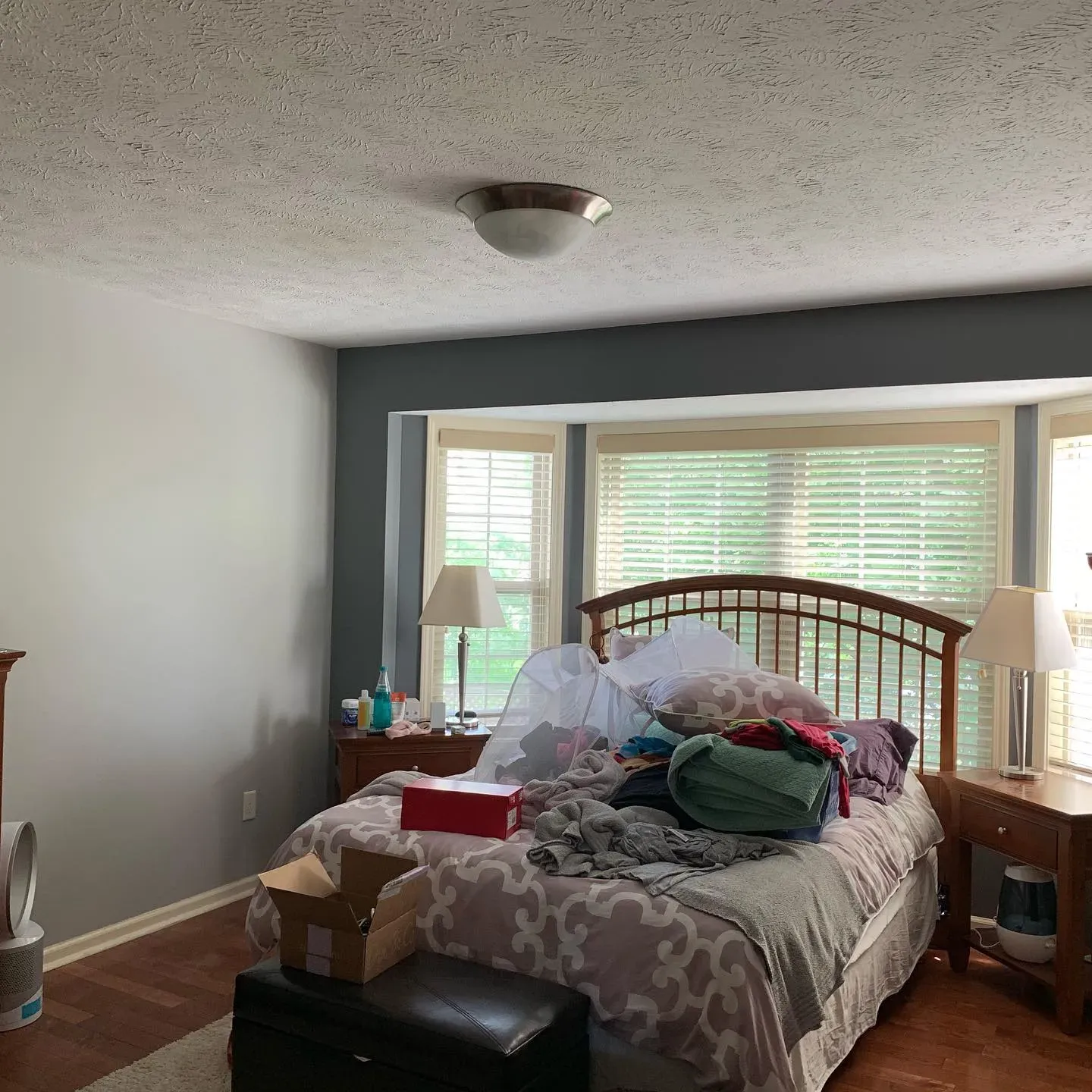 Behr Legendary Gray bedroom color