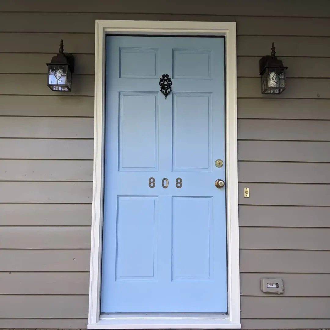 Behr Mocha Accent exterior review